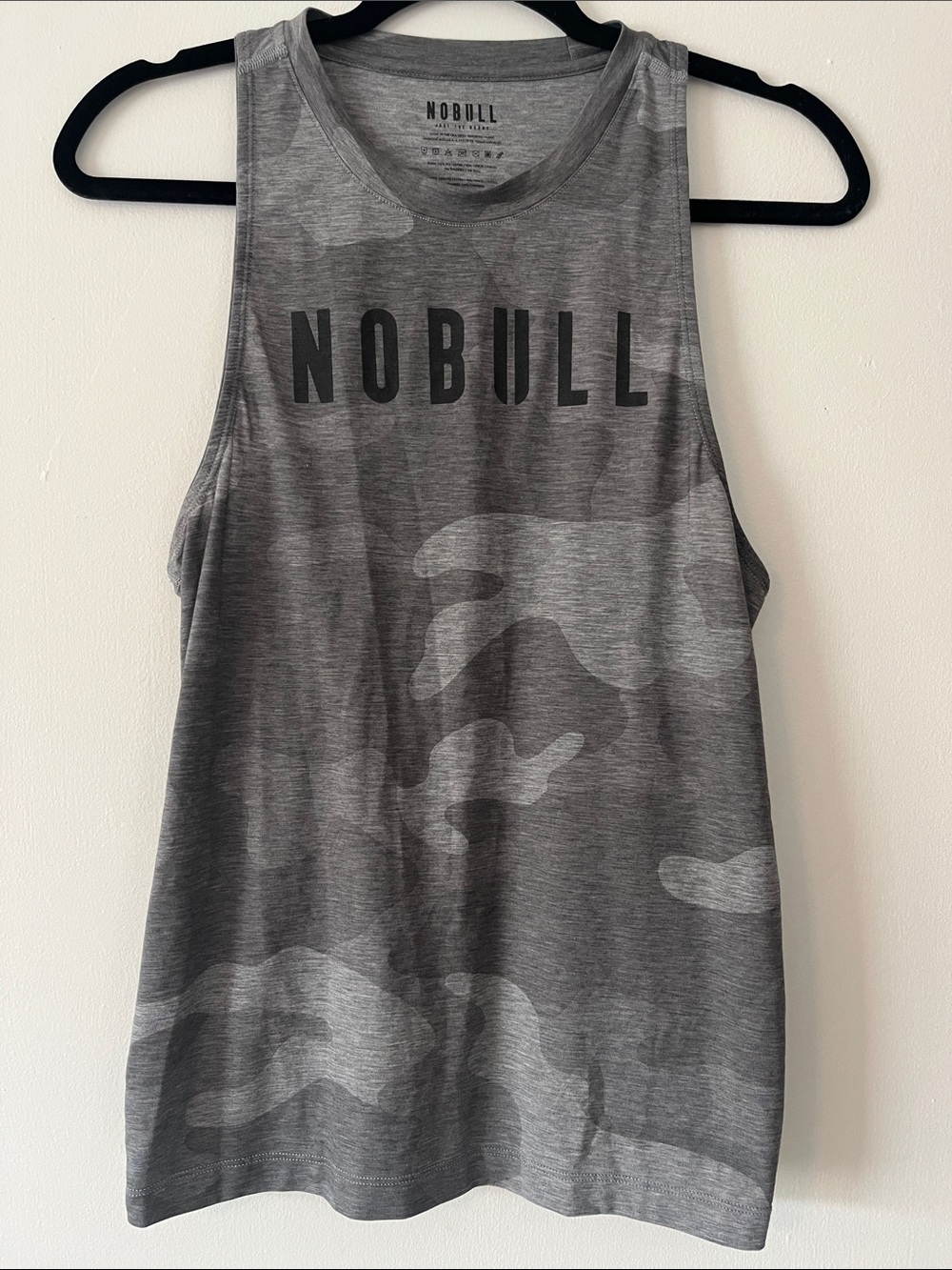 NOBULL Camo Athletic Racerback Muscle Tank Top